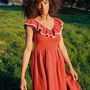 Christy Dawn Cierra Dress in Rojo